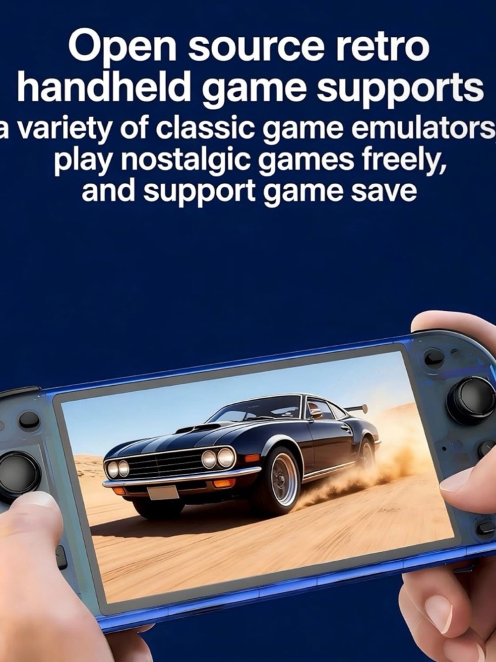 Express Transparent Handheld Gaming System (Blue, Black & White Available) - Picture 6 of 7